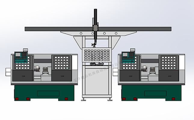 數(shù)控車床改造機械手方案